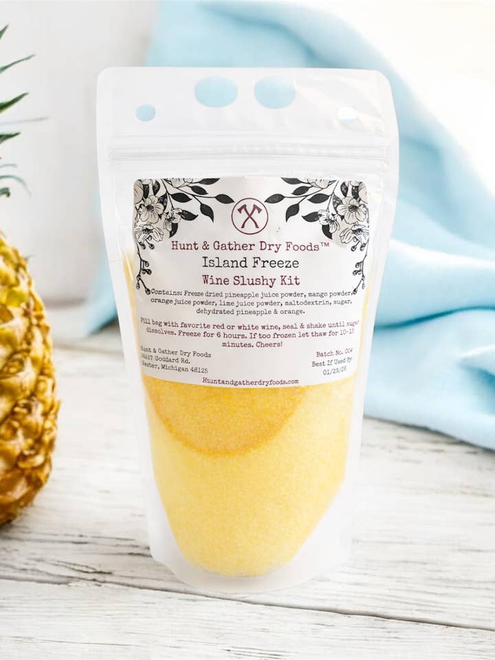 Island Freeze Wine Slushy Mix for wholesale by Hunt and Gather Dry Foods