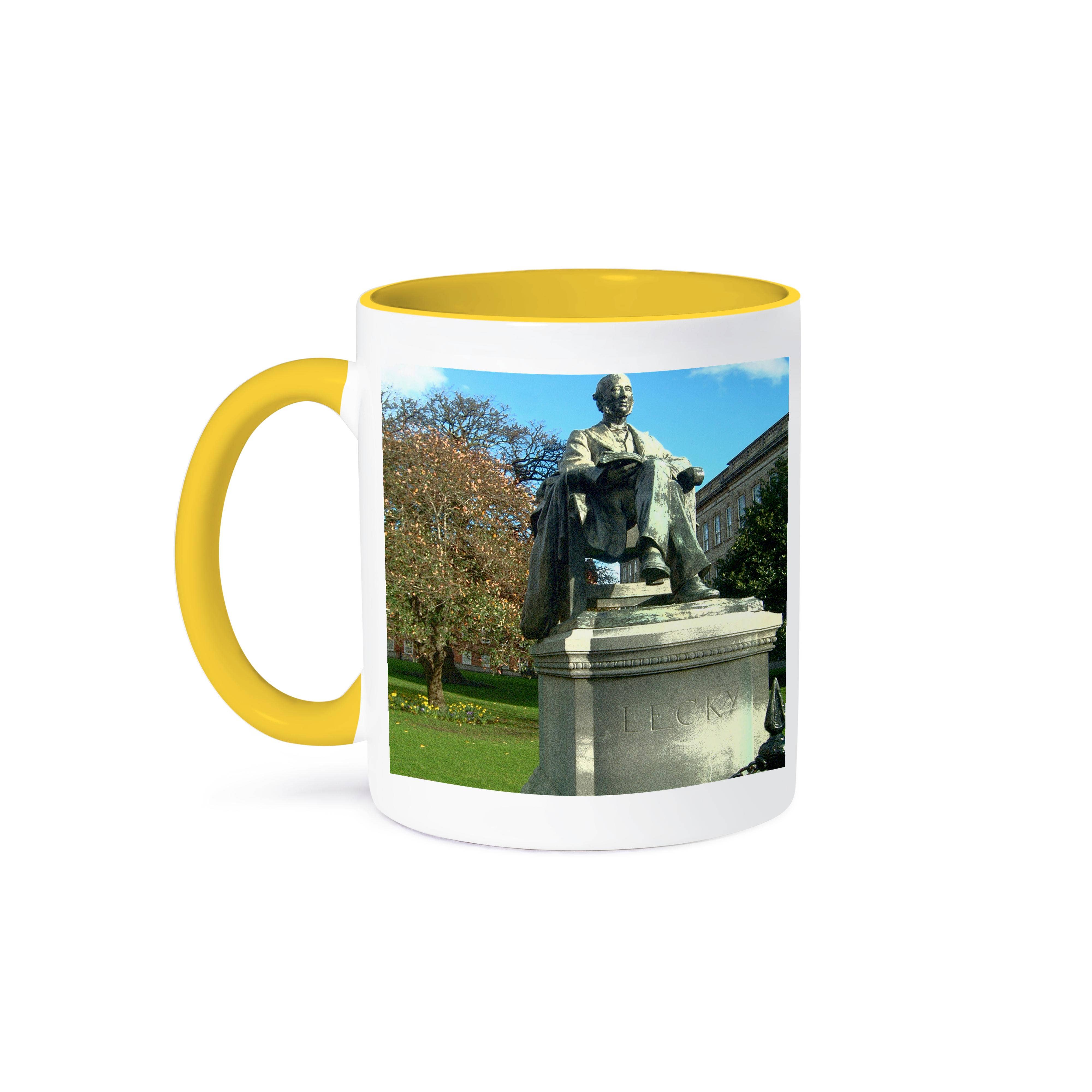3dRose - Wholesale Coffee Mug - 3dRose, A Statue of a Man on The Grounds of a University in Dublin, Ireland, Mug0