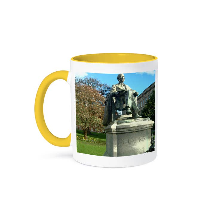 3dRose - Wholesale Coffee Mug - 3dRose, A Statue of a Man on The Grounds of a University in Dublin, Ireland, Mug