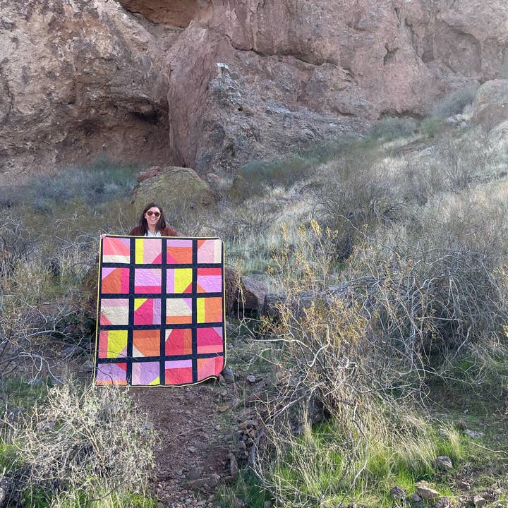 Nollie Bean - Wholesale Craft Sewing Kit - Willetta Quilt Pattern (Printed)5