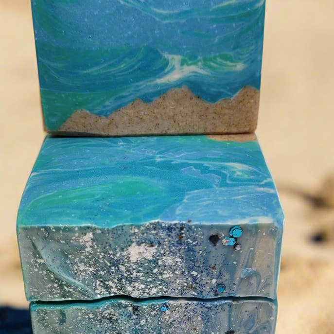 Halian's Creations - Wholesale Bar Soap - Shark Hole Beach Soap1