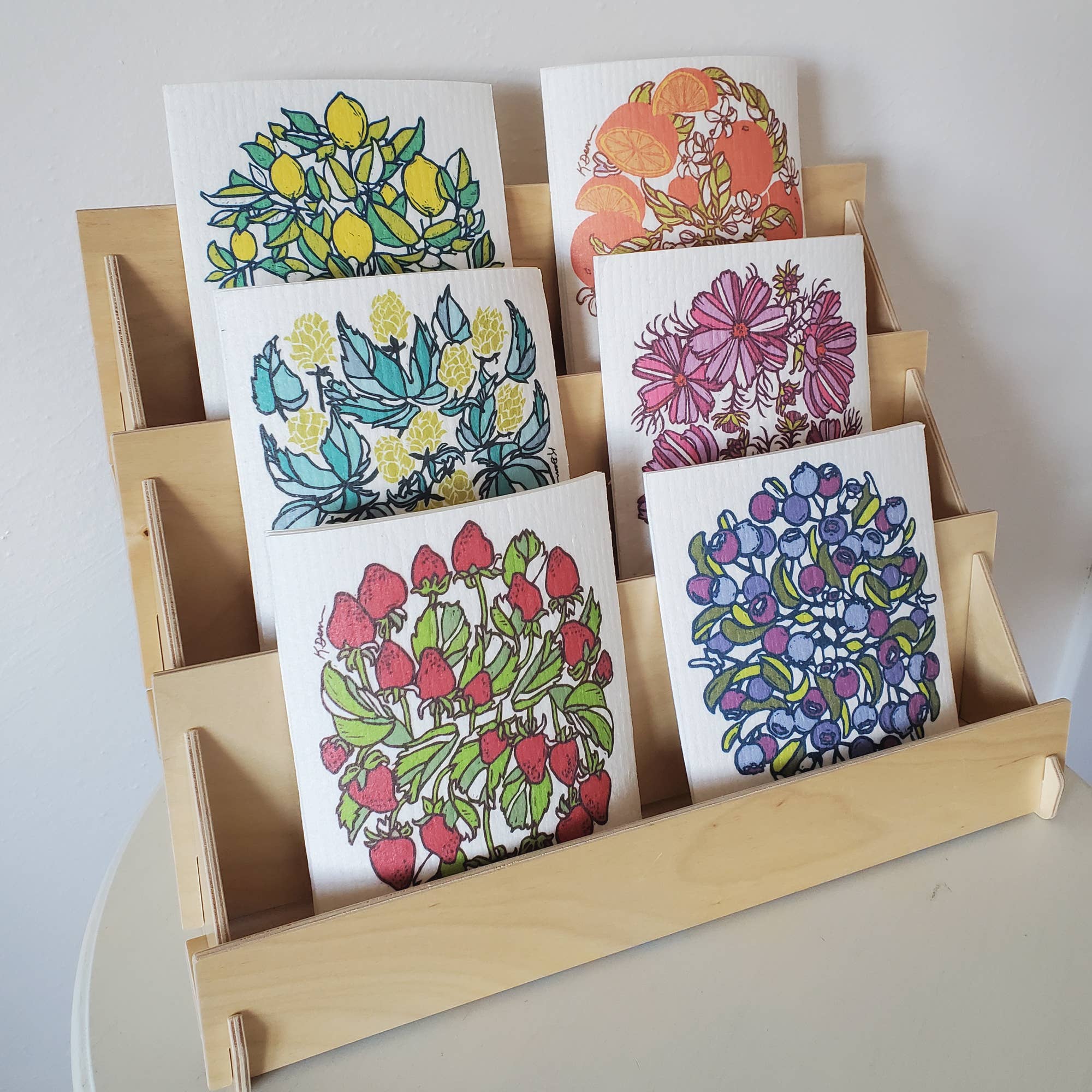 Little Green - Wholesale Dishcloth - Eco-Friendly Dishcloth Lemon Design, Swedish Dishcloth8