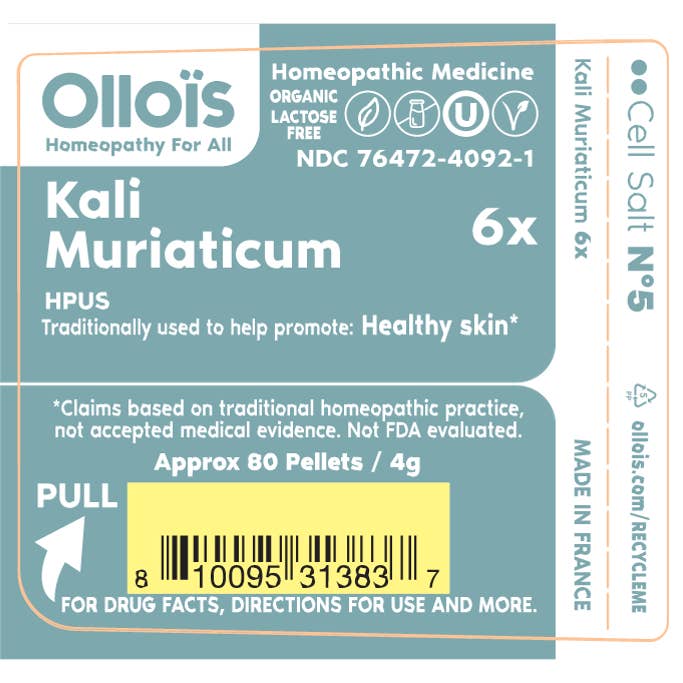 Ollois - Wholesale Oral Supplement/Vitamin - Olloïs Cell Salt #5 Kali Muriaticum 6x - Organic & Vegan
