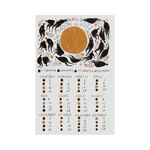 purchase wholesale moon calendar 2022 free returns net 60 terms on faire com