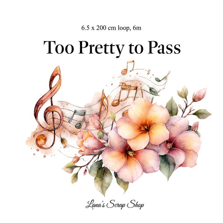 Zu hübsch, um zu widerstehen - PET-Band für den Großhandel von Lana's Scrap Shop