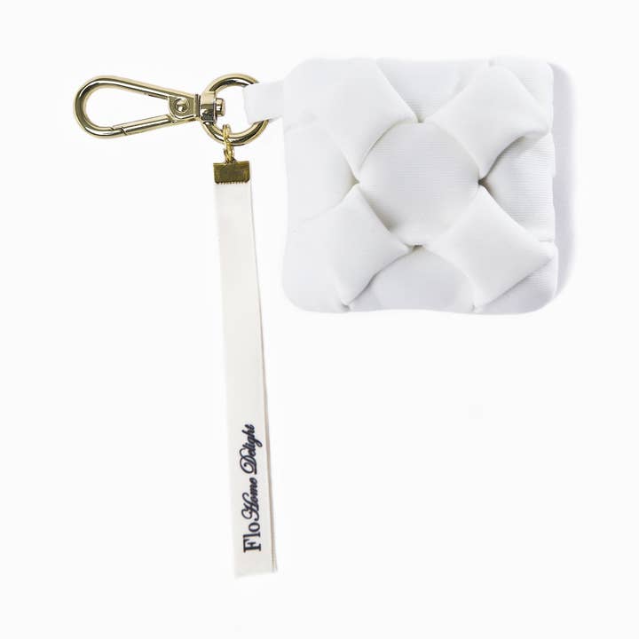 The Classic Neosmock Keychain - White for wholesale by Floriane Schmitt Studio