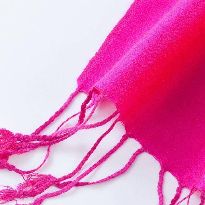 Signare Tapestry - Wholesale Scarf - Women's - Fuchsia - Pashmina1