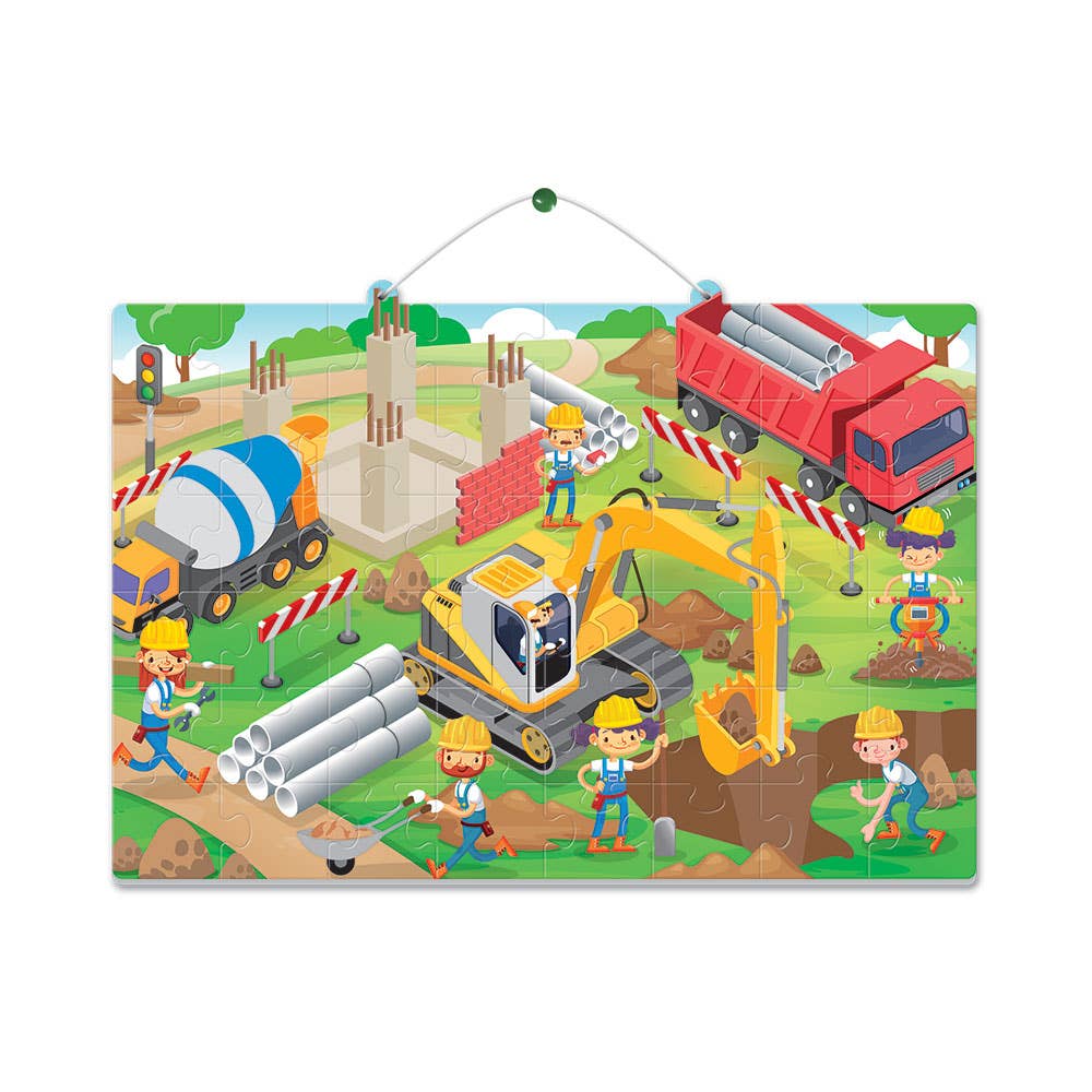 AJ Aguiar - Wholesale Puzzle - Kids - Play Puzzle Coloring Twists 2 Faces 48 Pcs Constructions5