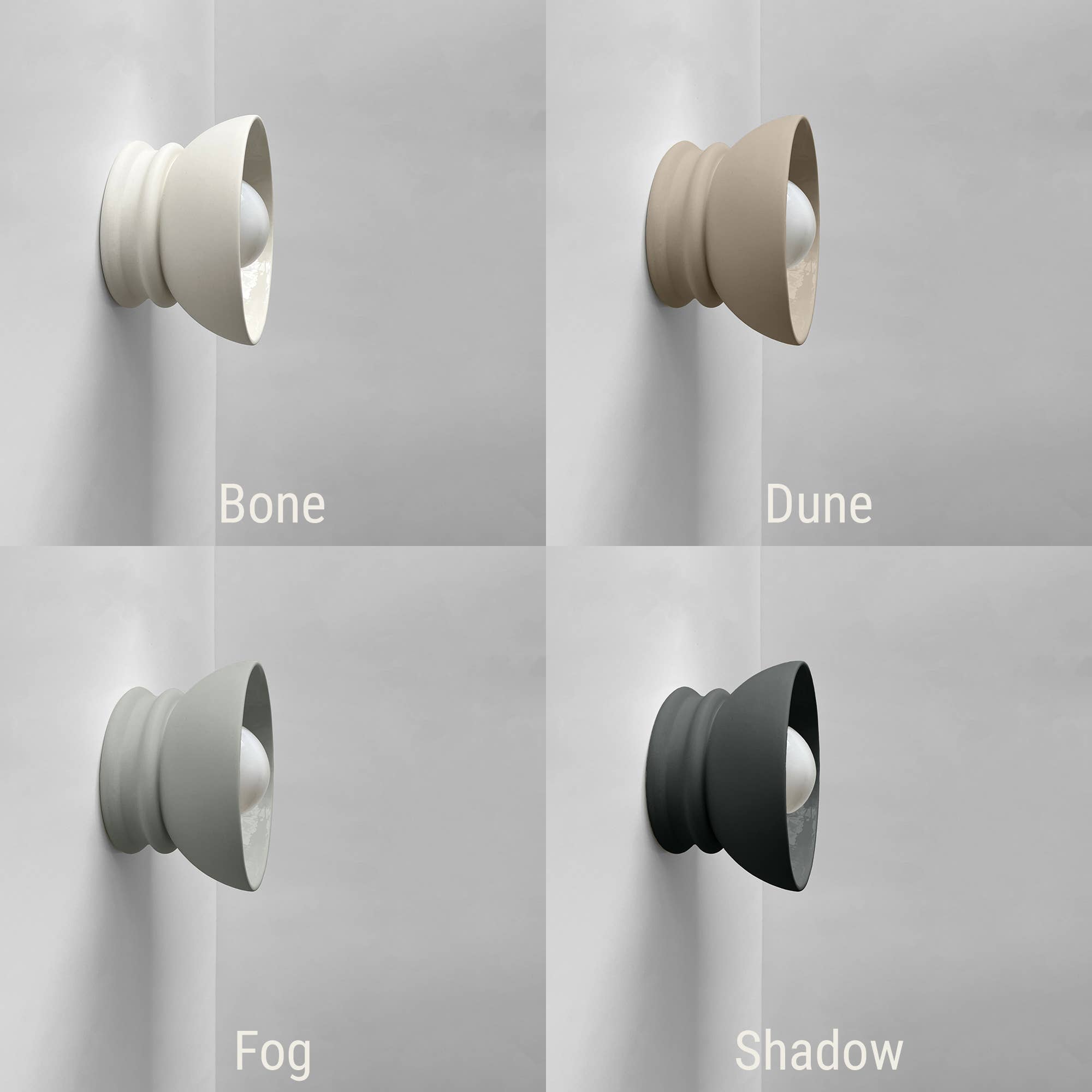 LYSlightlab - Wholesale Sconce - Pompeii Ceramic Wall Sconce | Small Minimalist Flush Mount6