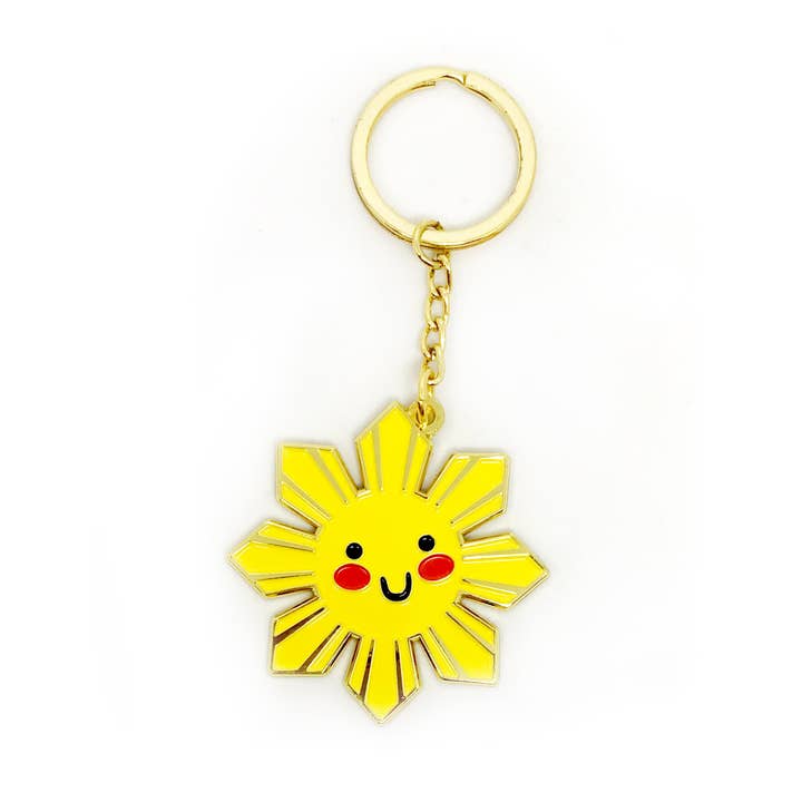 Philippine Sun Keychain for wholesale by Le Petit Elefant