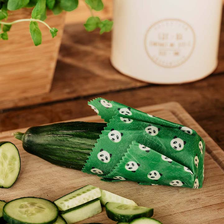 Pandoo - Wholesale Food Storage Wrap/Bag - Beeswax cloths starter set | 3 sizes9