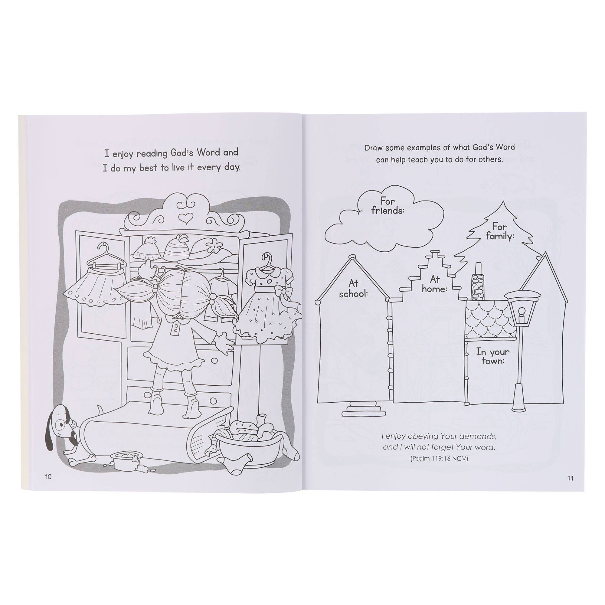 Christian Art Gifts - Wholesale Coloring & Activity Book - Kids & Baby - Activity Book God's Word is Great3