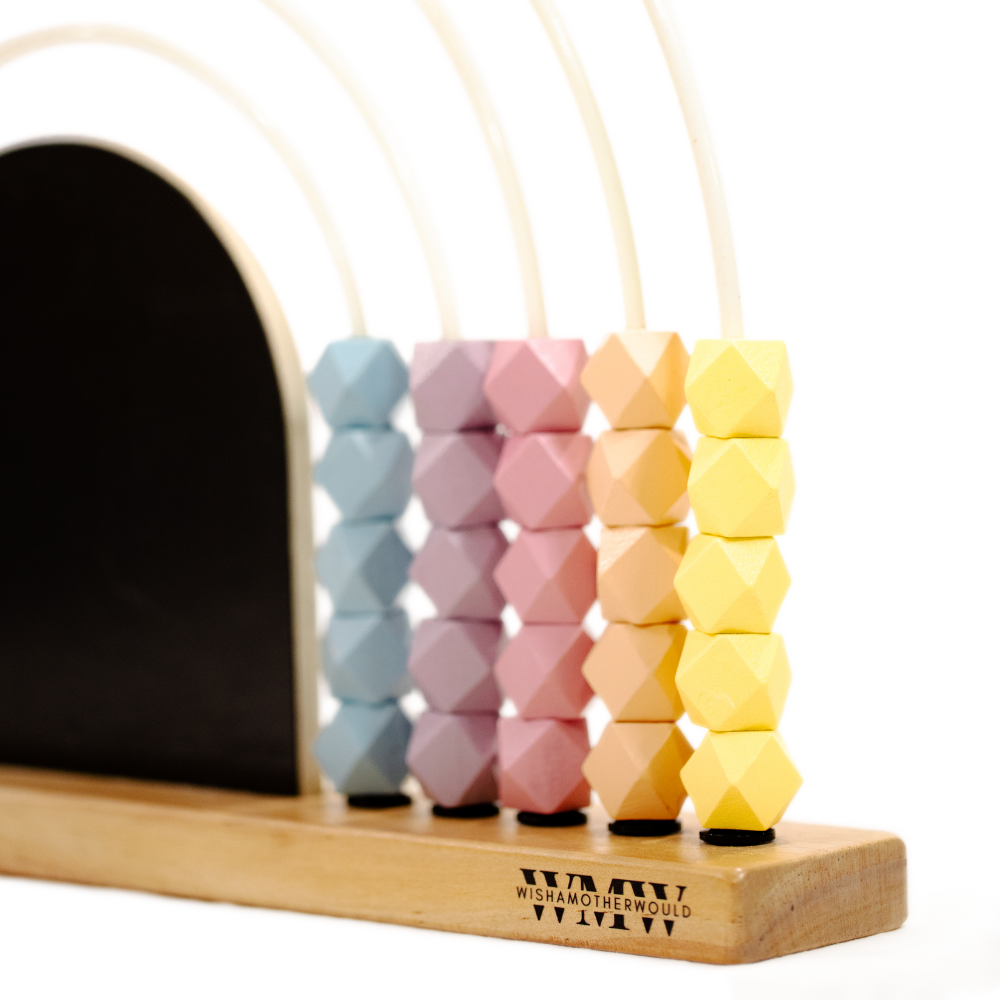 Wishamotherwould - Venta al por mayor Juego de ingenio - Niños - Rainbow Abacus para niños5