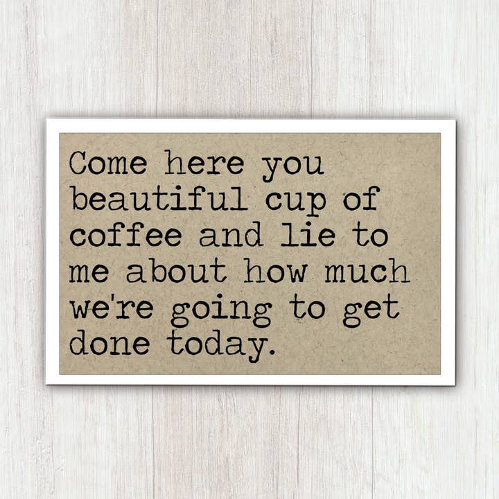 Magnifique tasse d'aimant de café pour la vente par Says the One