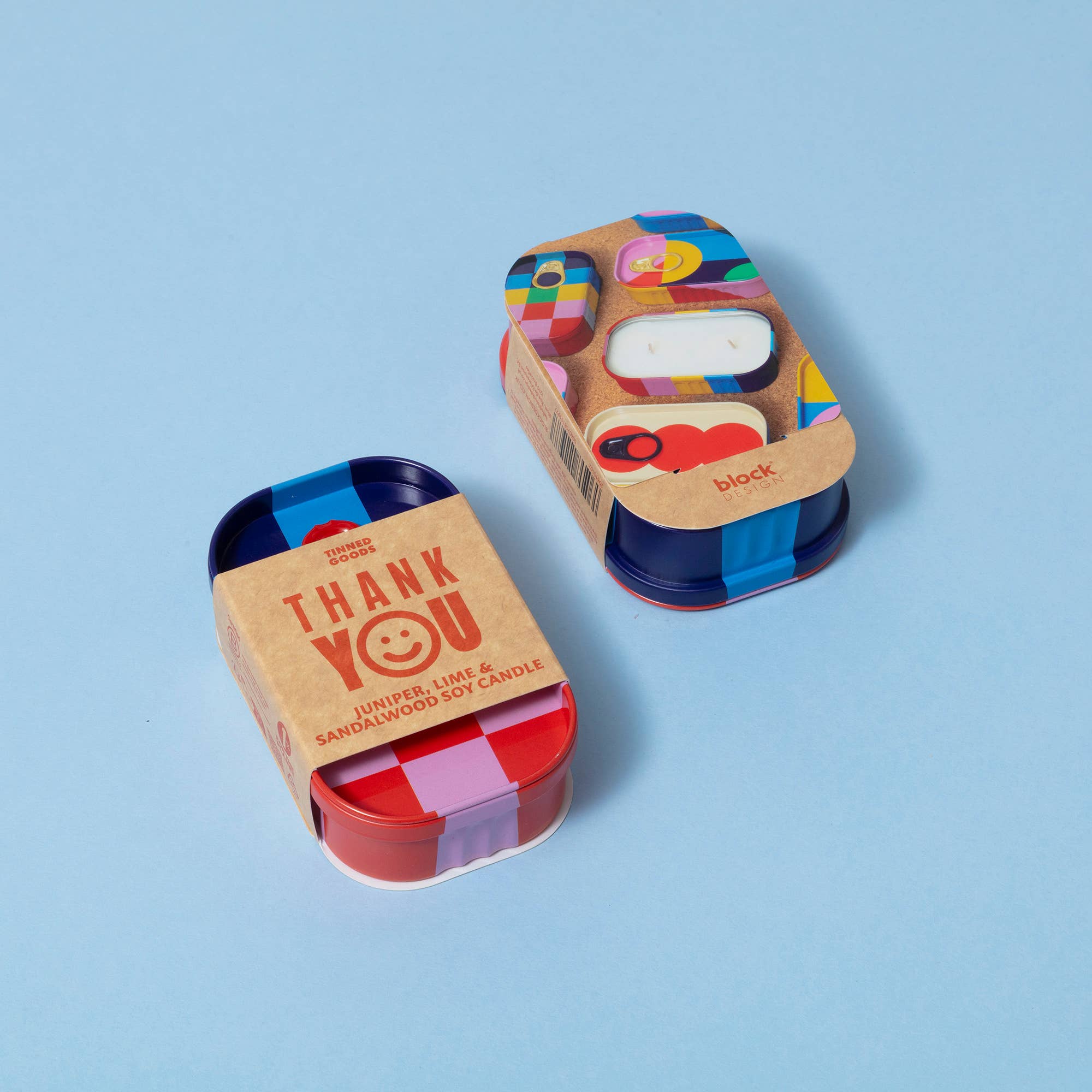 Block Design - Venta al por mayor Vela aromática de viaje - Conservas - Gracias - Vela2