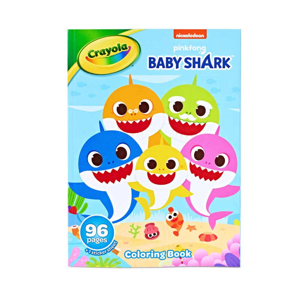 Really Big Coloring Books | ColoringBook.com - Wholesale Coloring & Activity Book - Kids & Baby - Nickelodeon Baby Shark 96-Page Coloring Book0