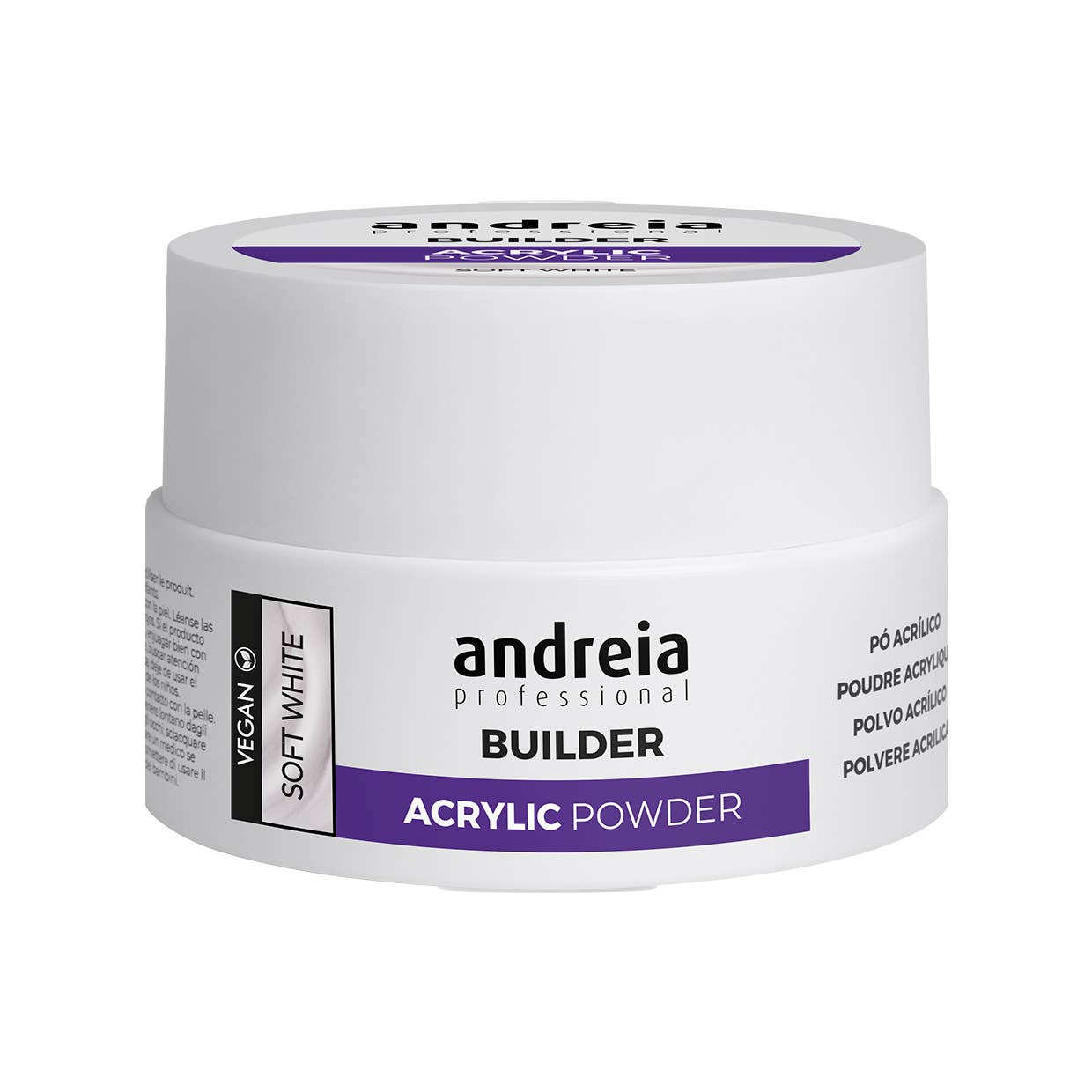 Andreia Professional – wholesale Nail lacquer – Andreia Professional Acrylic Nail Powder - Soft White - 20g0