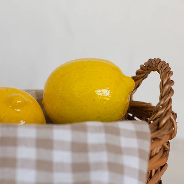 Companhia Atlântica - Wholesale Decorative Tabletop Object - Yellow Lemon NATURE1