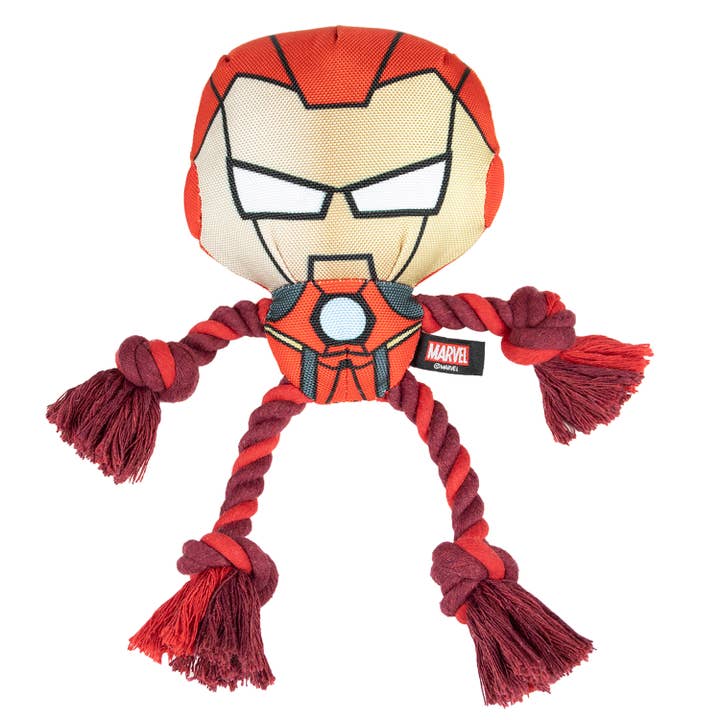 Avengers (Iron Man) Dental Rope Toy for wholesale by IGSM LTD