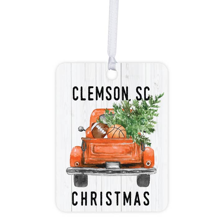 LifeSong Milestones - Wholesale Ornament - Clemson South Carolina Christmas Ornaments - Car Truck