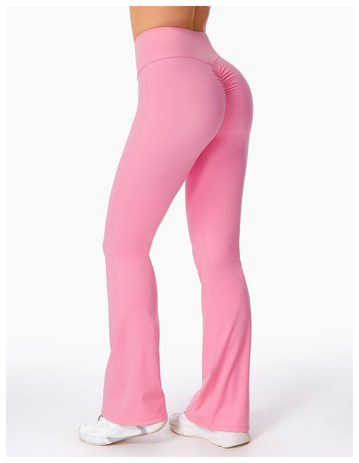 Mantra Active - Wholesale Athletic Pants - Women's - Zoey High-Waisted Scrunch Flare Yoga Pant20