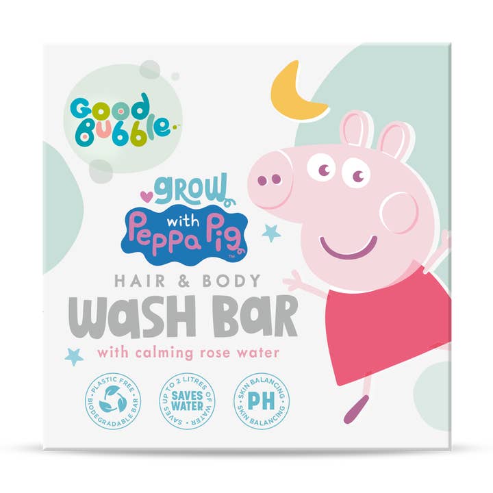 Good Bubble Peppa Pig Waschstück mit Rosenwasser 80g für den Großhandel von Good Bubble