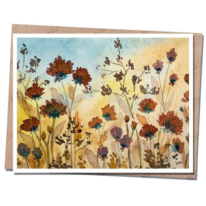Capstone Artistry - Wholesale Everyday Greeting Card - Decadent Fall Greeting Card