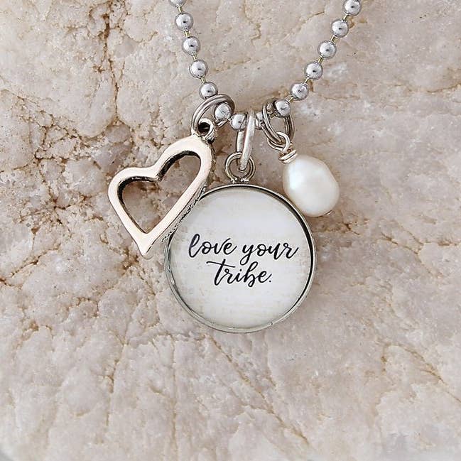 Love Your Tribe Necklace for wholesale by Jennifer Dahl Designs LLC