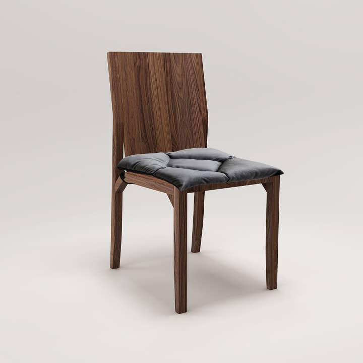 CASASRO - Venta al por mayor Cojines para sillas - CASASRO® Cojines para sillas de comedor | Juego de 4 de 40x40 cm | Tela de terciopelo suave lavable en 9 colores | Cojines con lazos para sujetar32