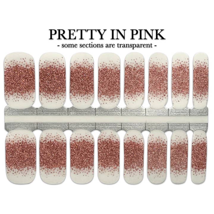 Nail Wrap - Pretty in Pink for wholesale by Salted Avenue