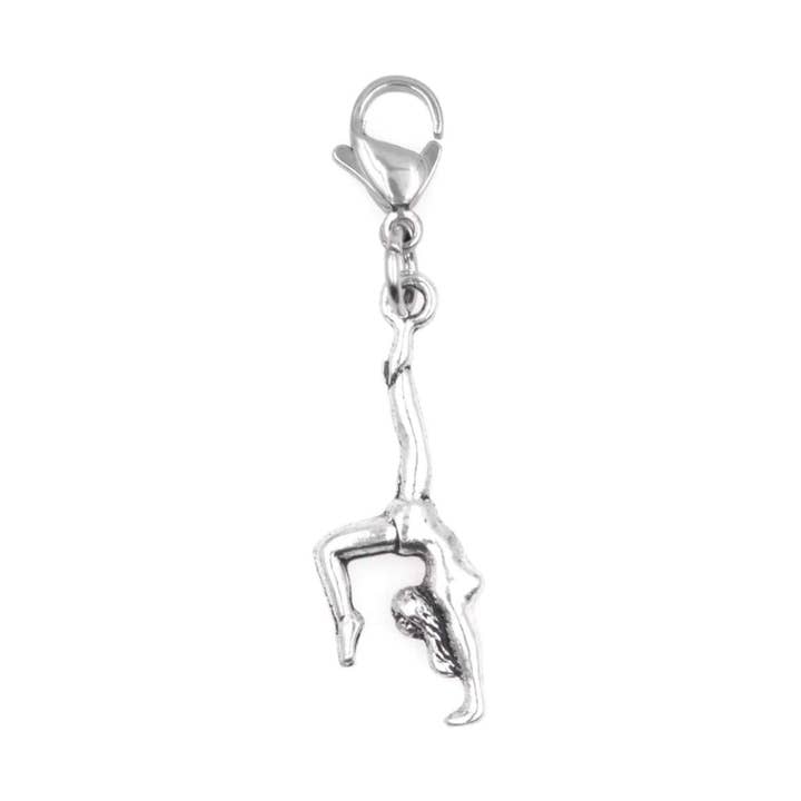 Gymnastics Clip On Zipper Pull for wholesale by Sportybella