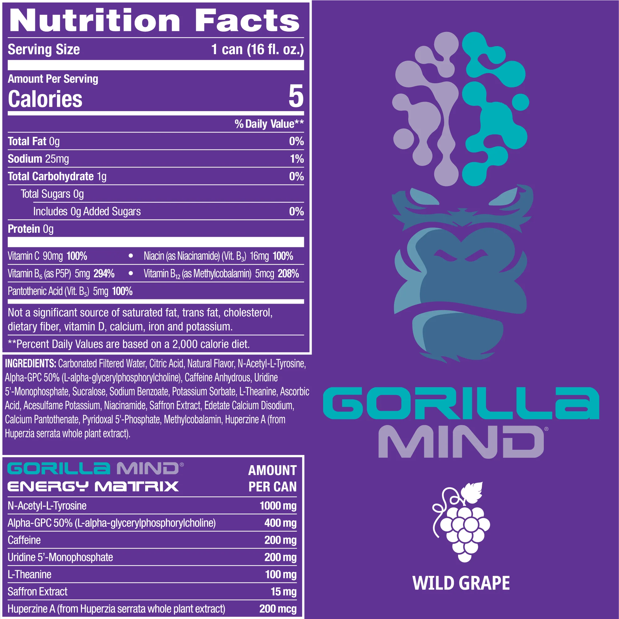 Campus Protein - Wholesale Sports/Energy Drink - Gorilla Mind Energy Drink19