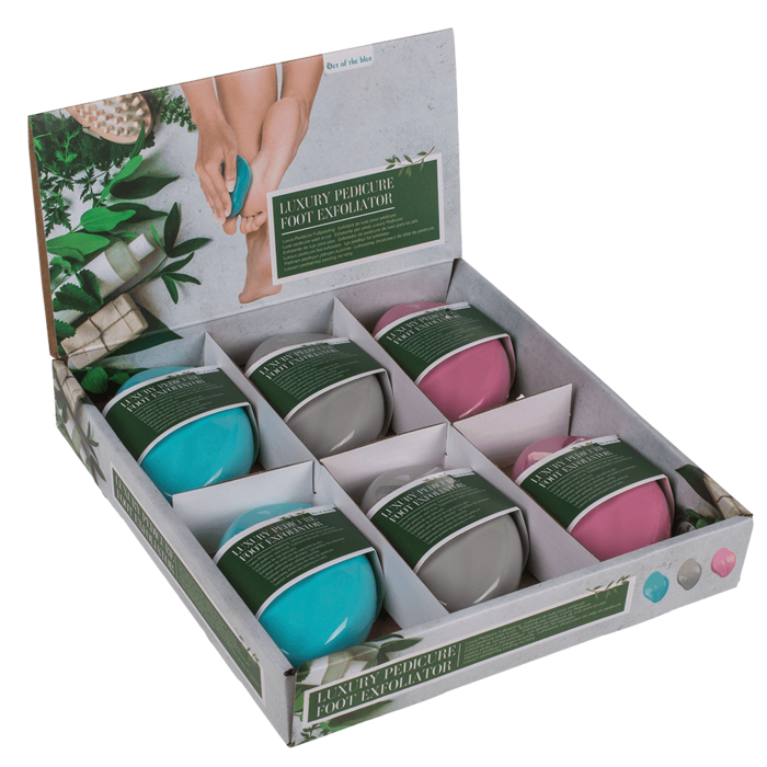 Out of the blue KG - Vente Gommage/exfoliant pour les pieds - Exfoliateur de pieds de pédicure de luxe, env. 10 cm2