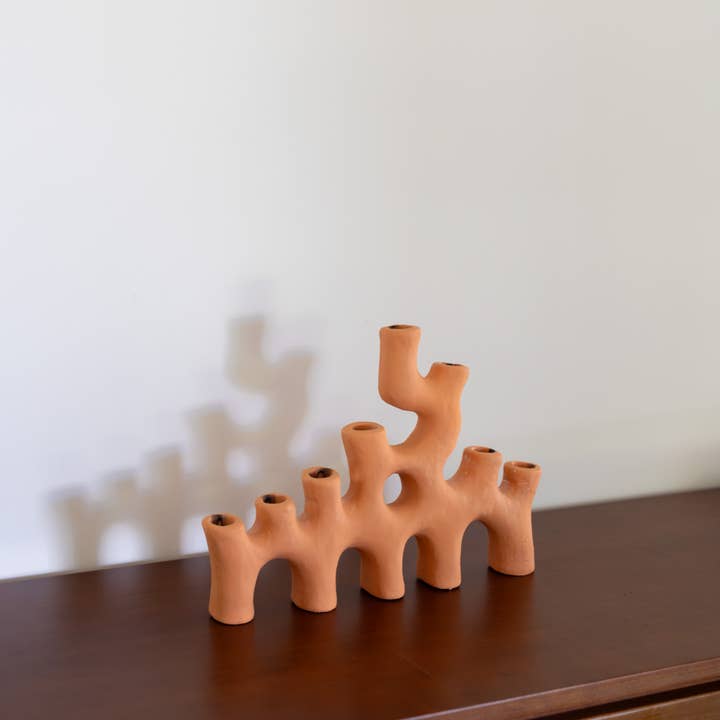OITO Atelier – wholesale Candle holder – Ceramic Candelabra7