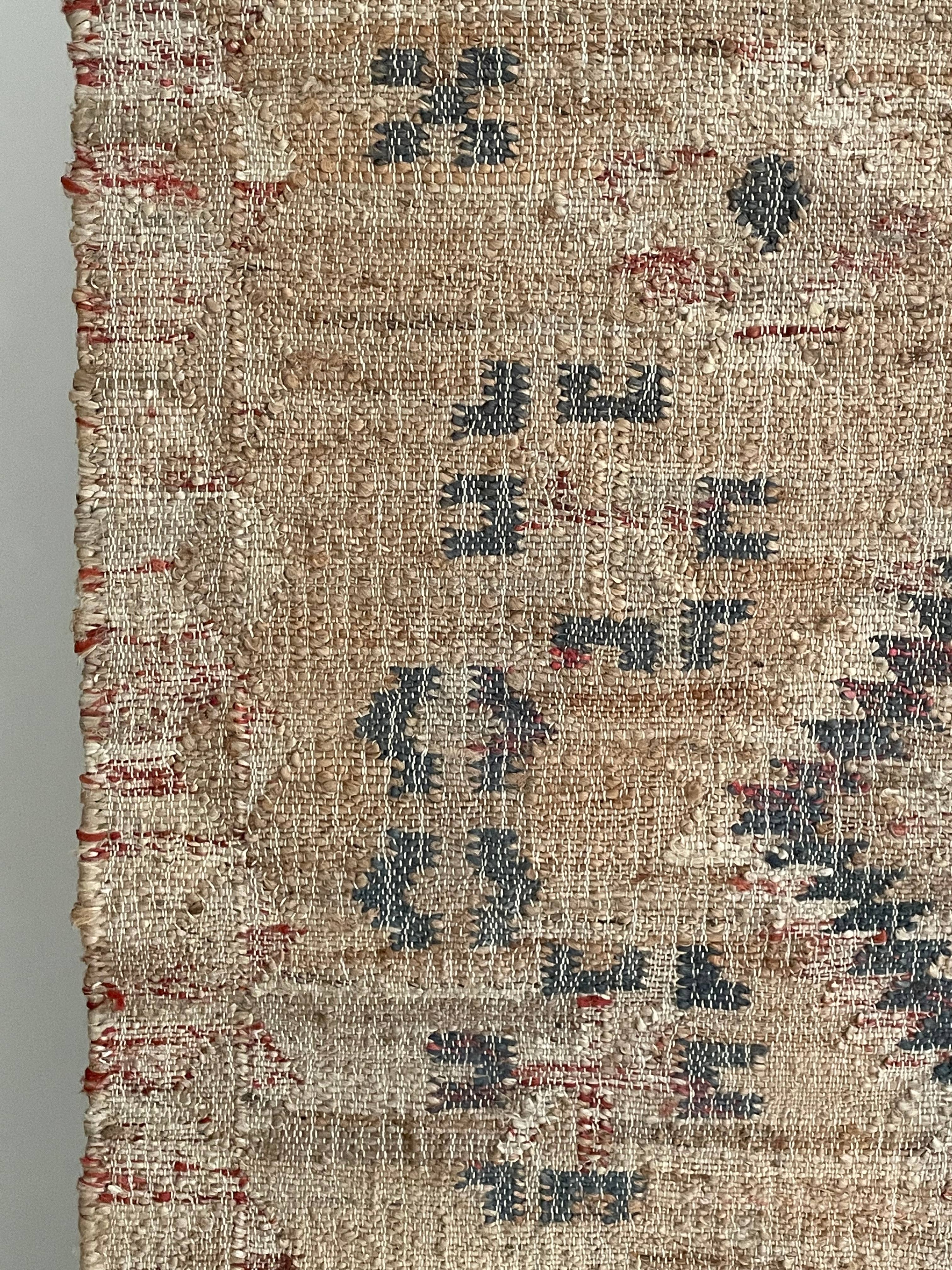 Rugs Boutique - Venta al por mayor Alfombra pequeña - Alfombra hecha a mano de cáñamo y algodón Aza de 4 x 6 pies7