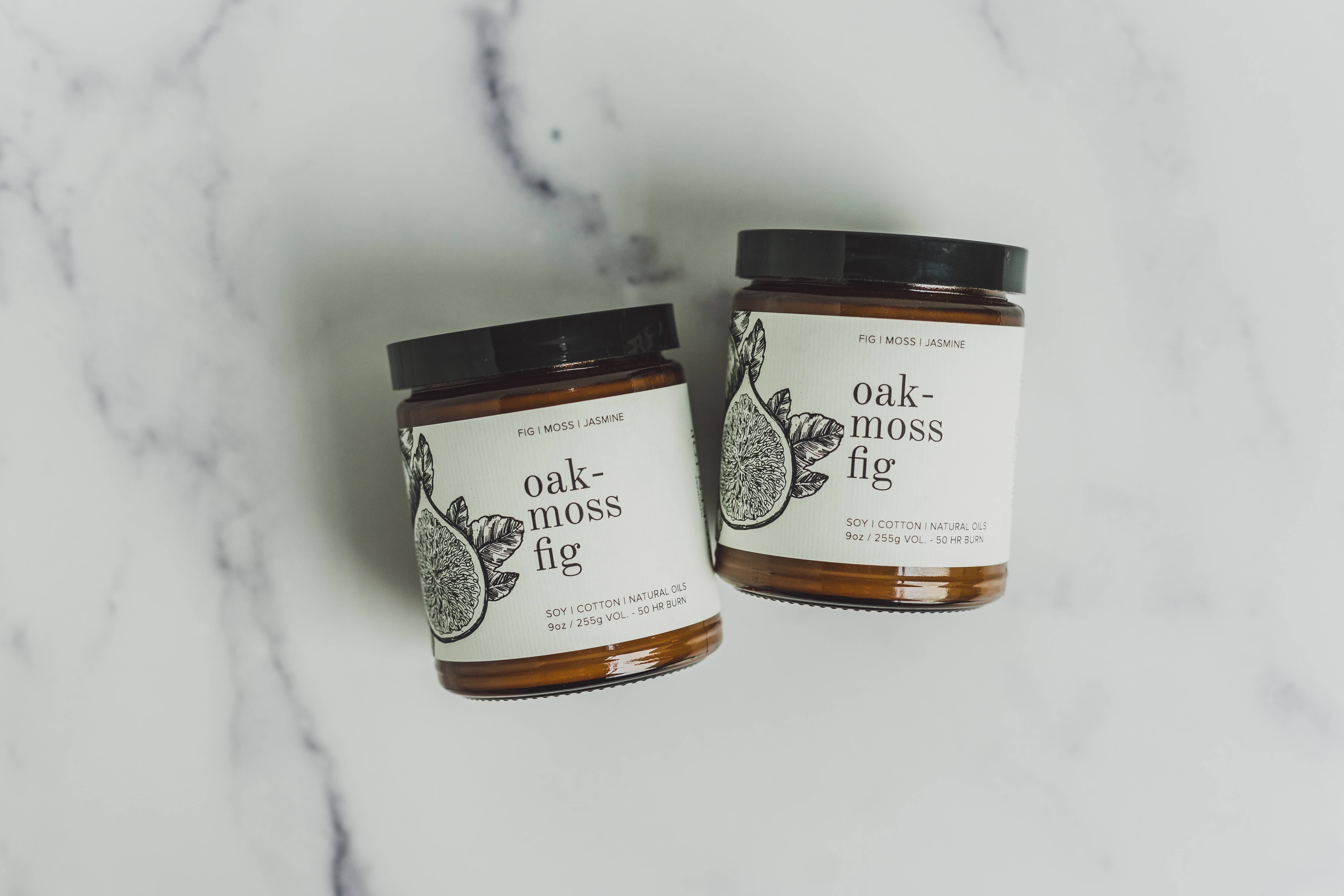 Broken Top Brands - Wholesale Jar/Filled Candle - Oakmoss Fig 9oz Soy Candle2