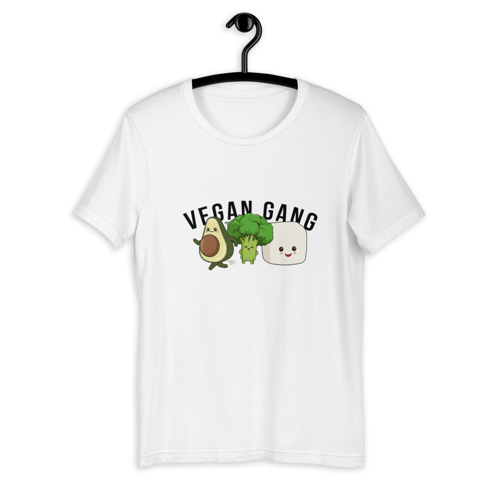 VEGANCLO - Wholesale Screen Printed T-Shirt - Unisex - VEGAN GANG | Unisex T-Shirt5