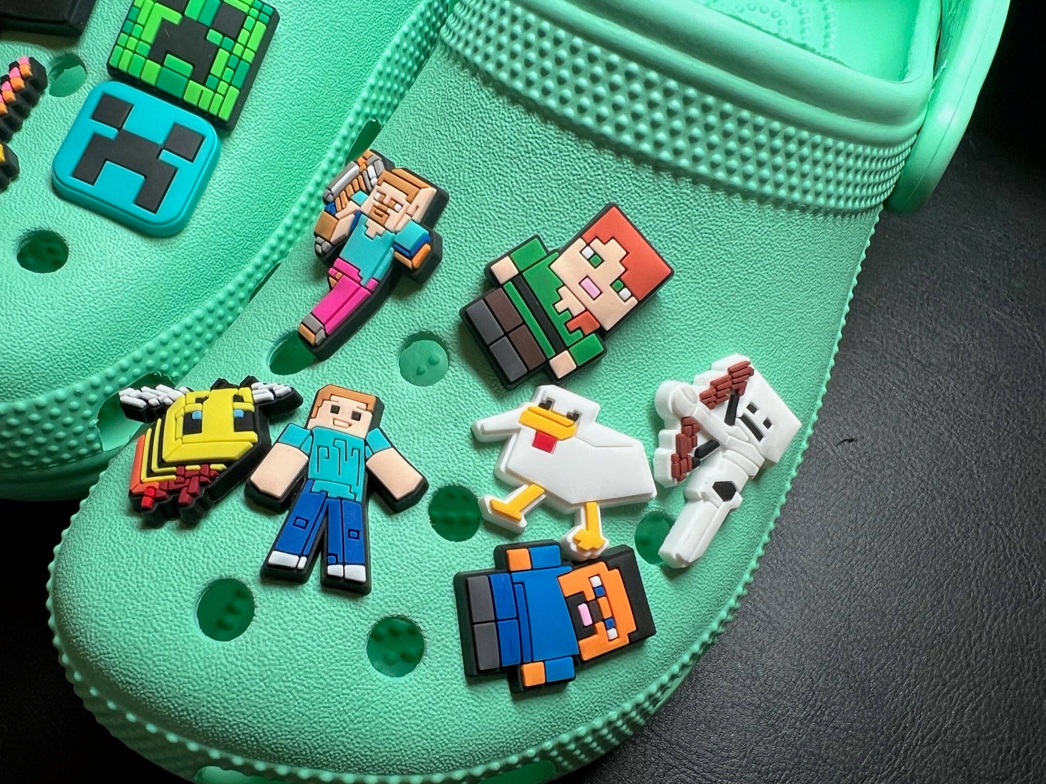 JuliesDecal – wholesale Shoe accessories – Minecraft Croc shoe charms Shoe Decal Charms JuliesDecal5