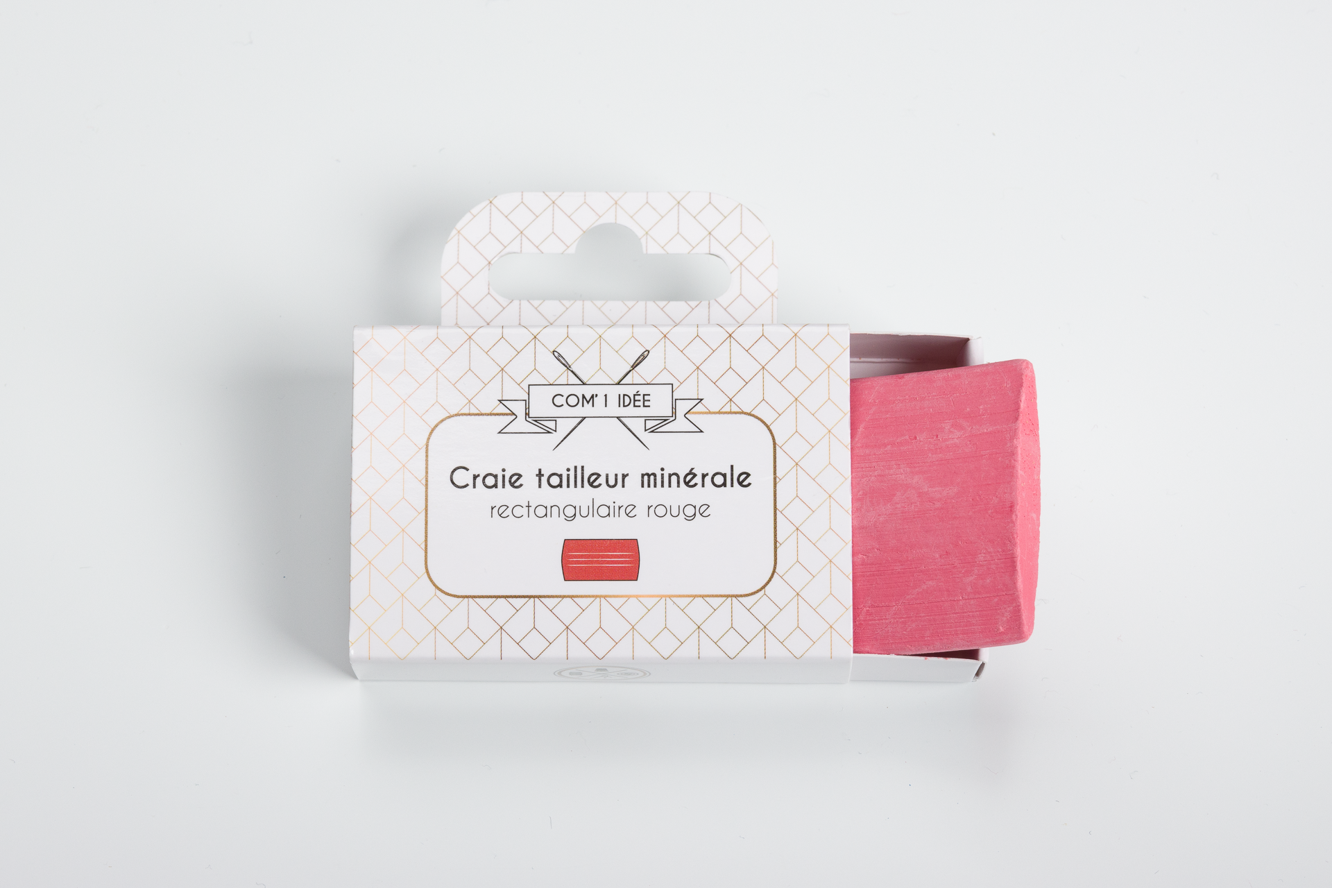 Com'1 Idée - Wholesale Chalk - Red mineral tailor chalk1