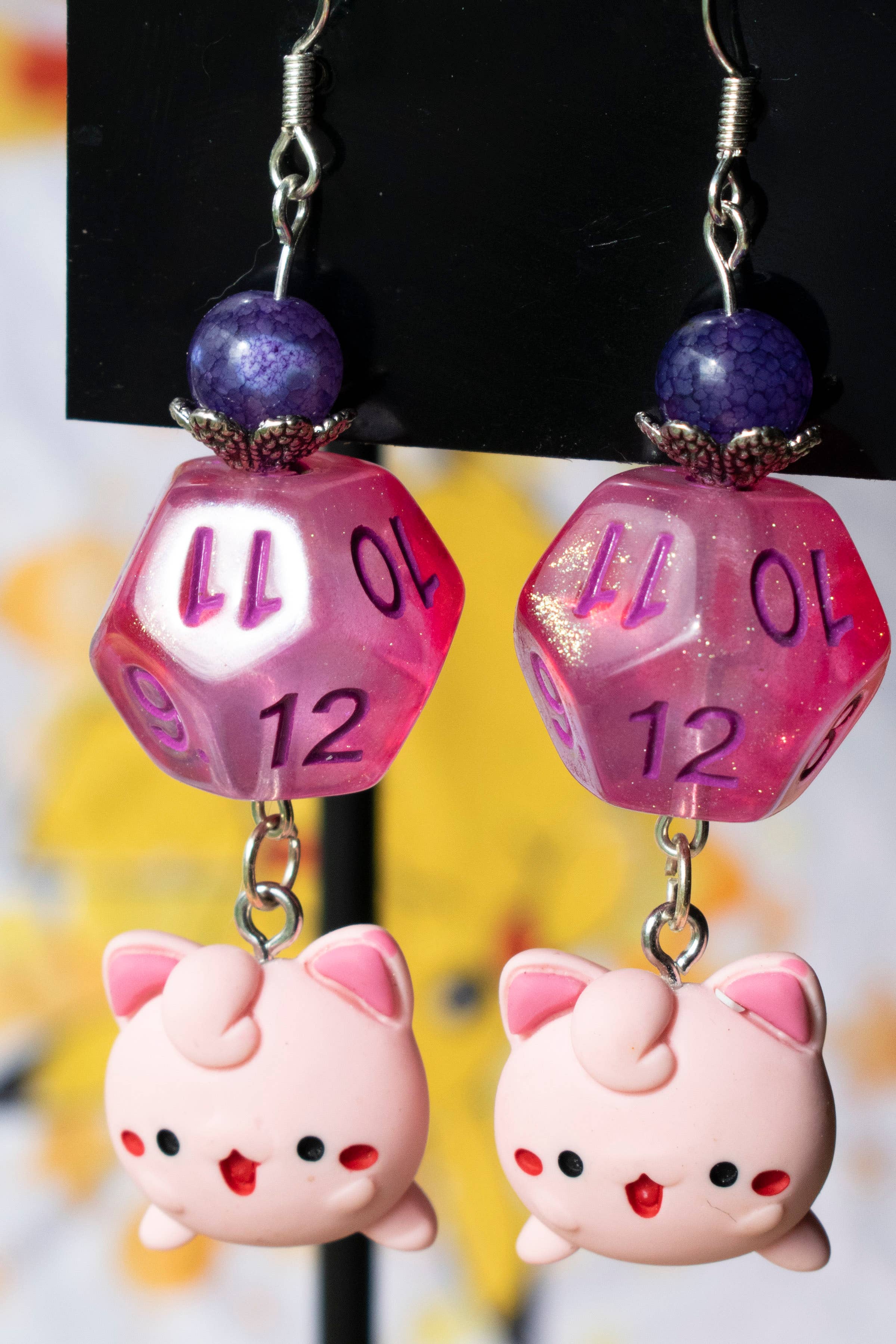 Melody's Menageries (Critical Crystals) - Wholesale Jewelry Set - Dice earring wholesale box35