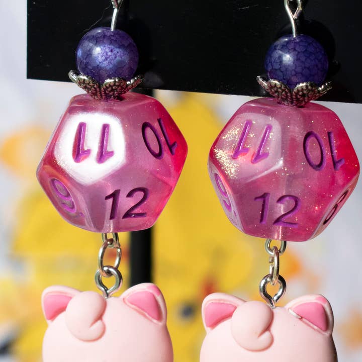 Melody's Menageries (Critical Crystals) - Wholesale Jewelry Set - Dice earring wholesale box35