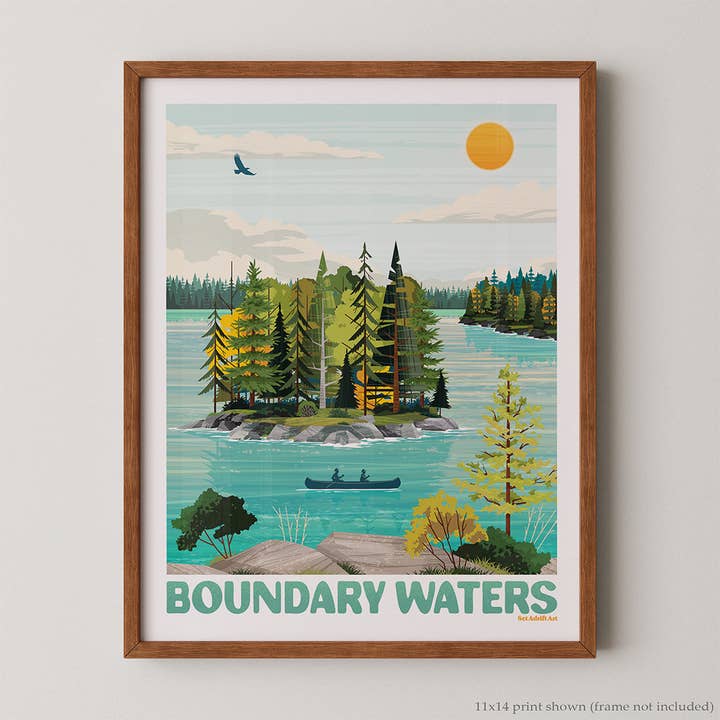 Boundary Waters for wholesale by Set Adrift Art