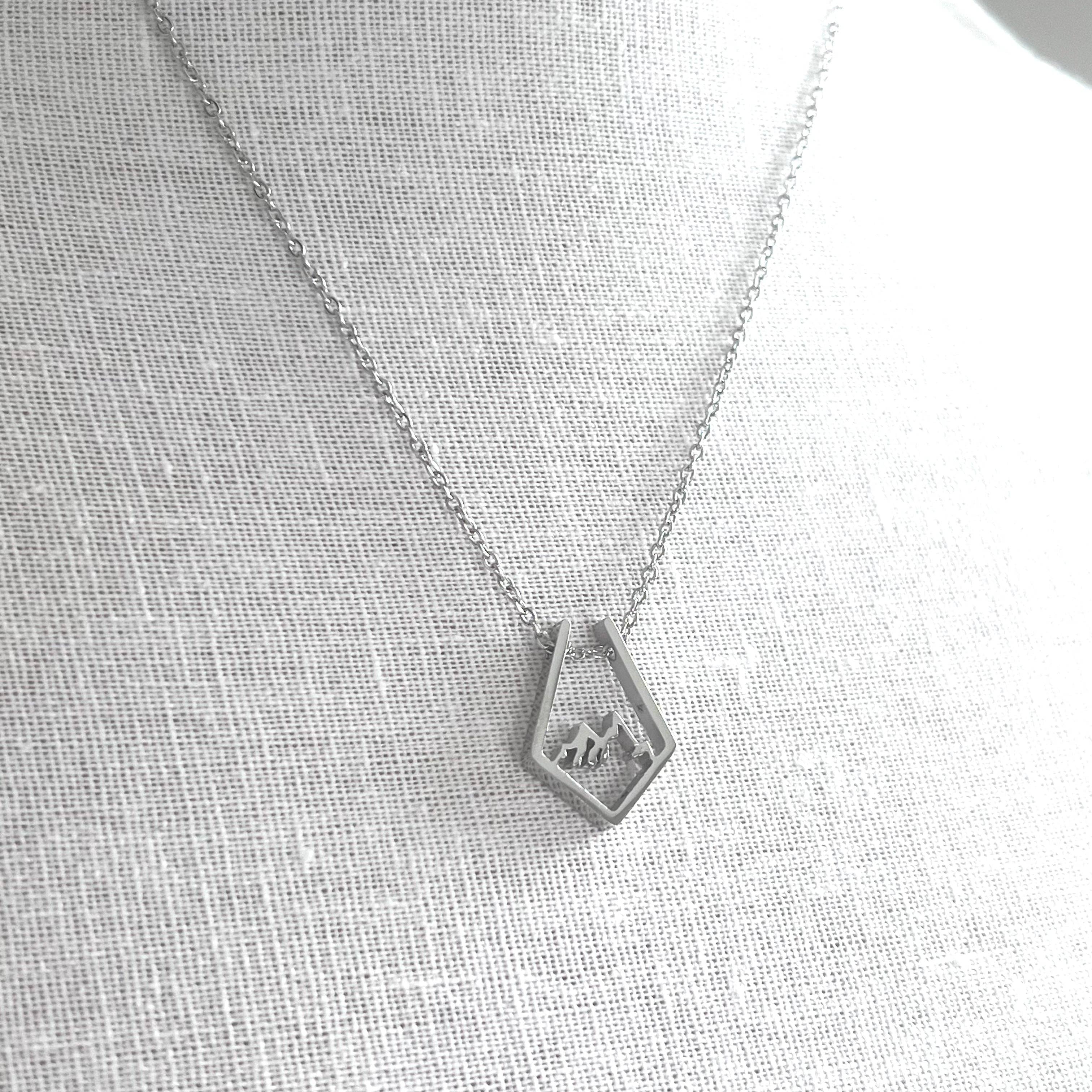 Royce and Oak - Wholesale Pendant/Charm Necklace - Rhombus Mountain Necklace5