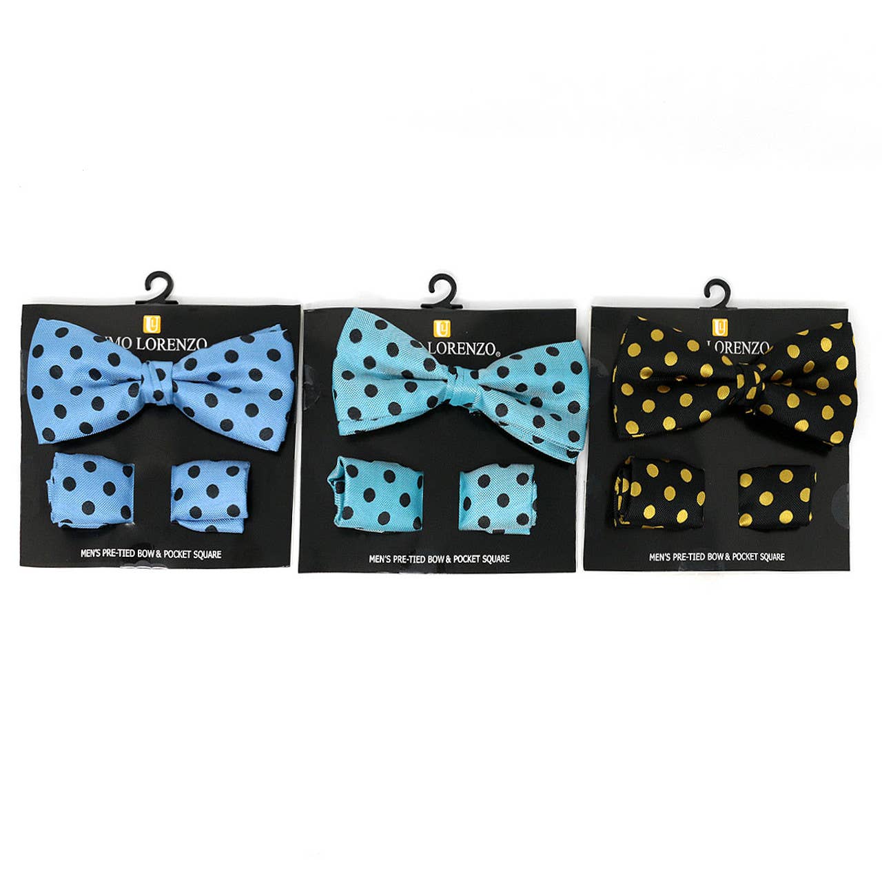 mens polka dot bow tie