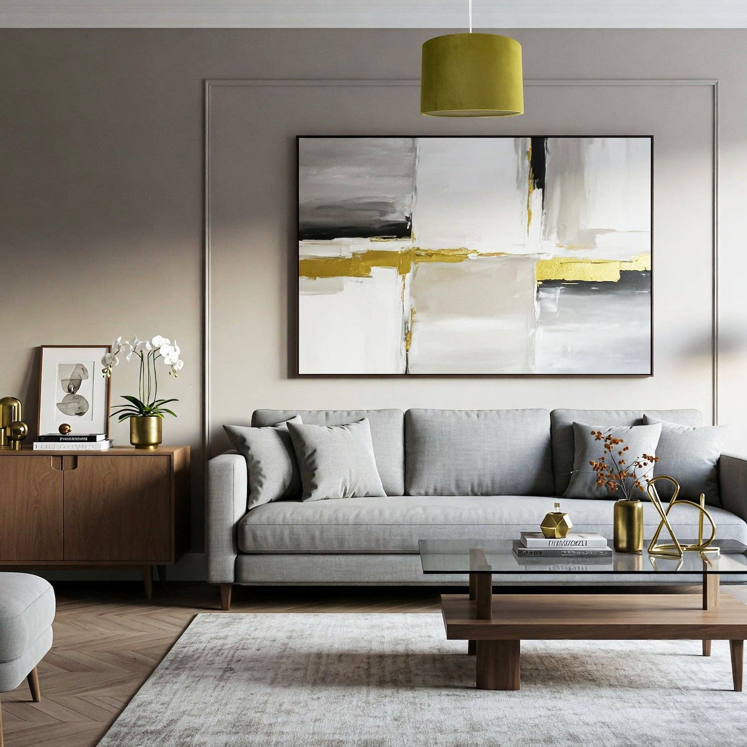 Happy Homewares – wholesale Lampshade – Soft Velvet Olive Green Fabric Round Lamp Shade for Table or Pendant6