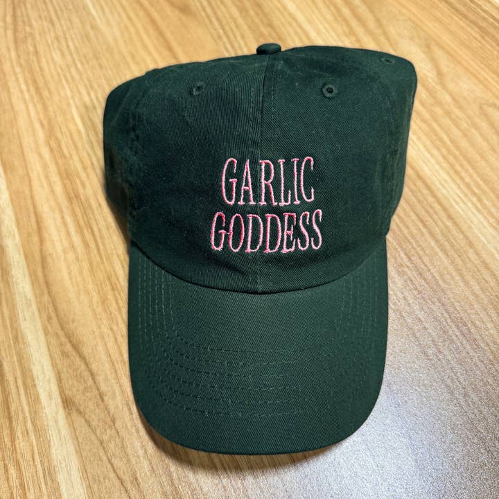 Garlic Goddess Hat for wholesale by Emily Paige Company