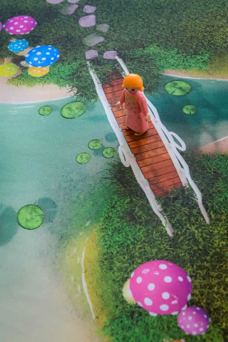 CARPETO – Großhandel Spielmatte – Kind & Baby – Fairytale Lagoon Spielmatte für Kinder – Groß2