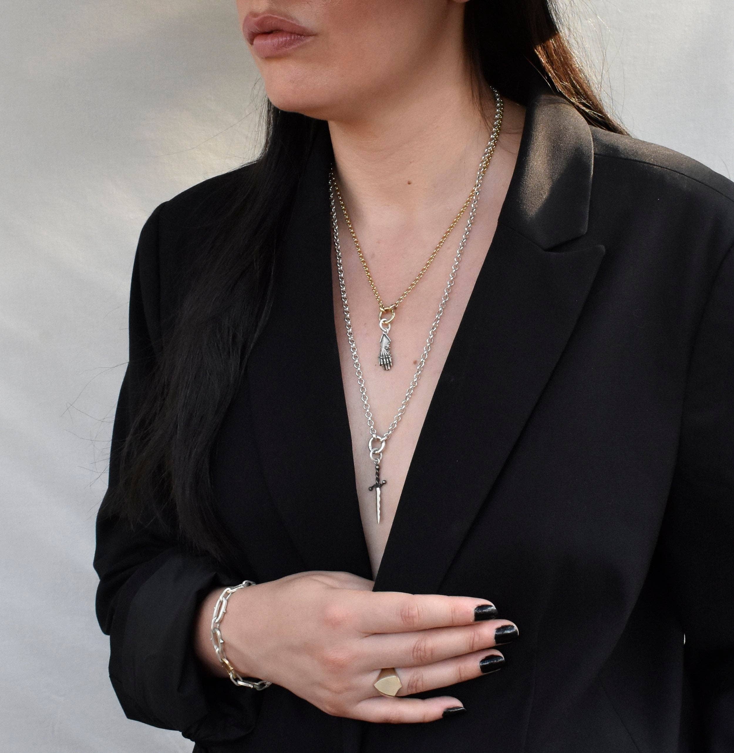 Morgaine Faye - Wholesale Link & Chain Necklace - Tether Chain22