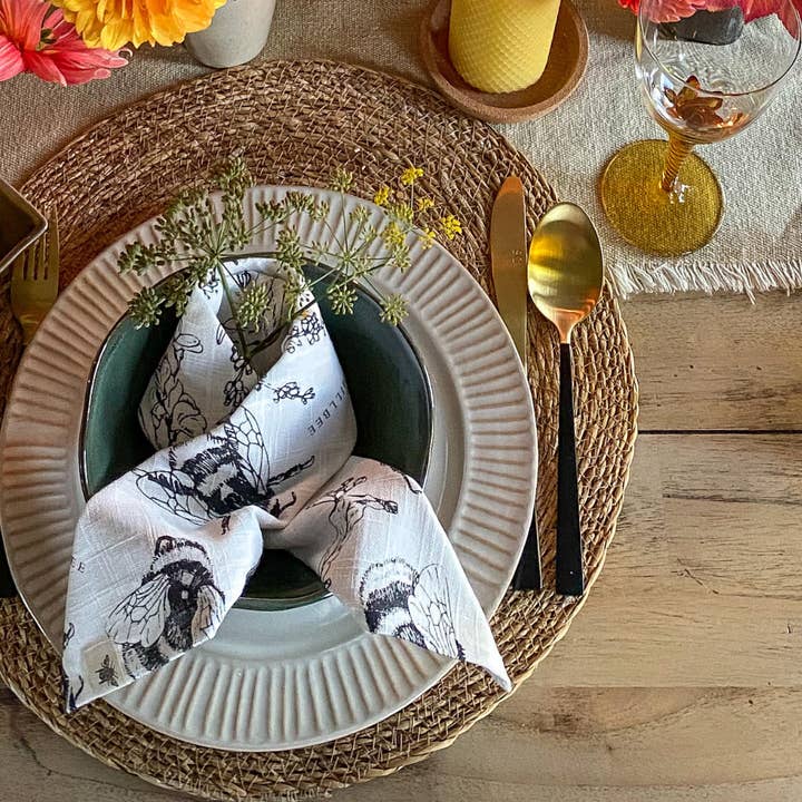 Organic Napkins for wholesale by Millbee