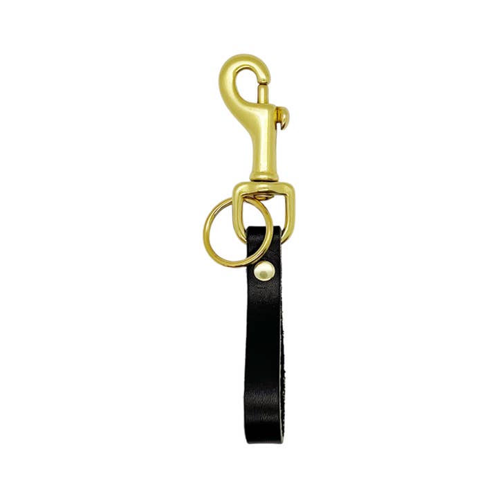 Son of a Sailor - Wholesale Keychain - Unisex - Tango Clip Fob / Leather and Solid Brass Keychain